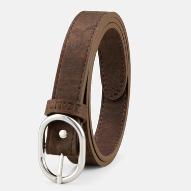 Women-Cork-Belt-Brown #color_brown