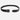 Black belt with a buckle on a white background #color_black