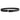 Black belt with a silver buckle on a white background #color_black