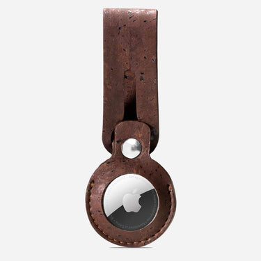 Airtag Loop Holder for Apple | Cork - Corkor #color_brown
