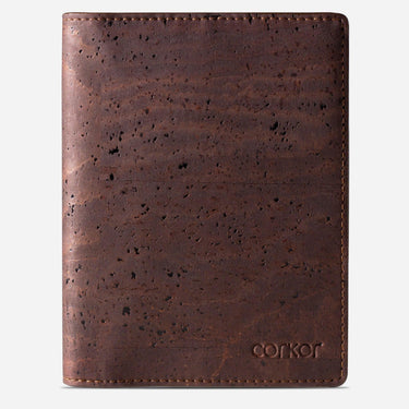 Passport Wallet RFID Protection | Cork - Corkor #color_brown