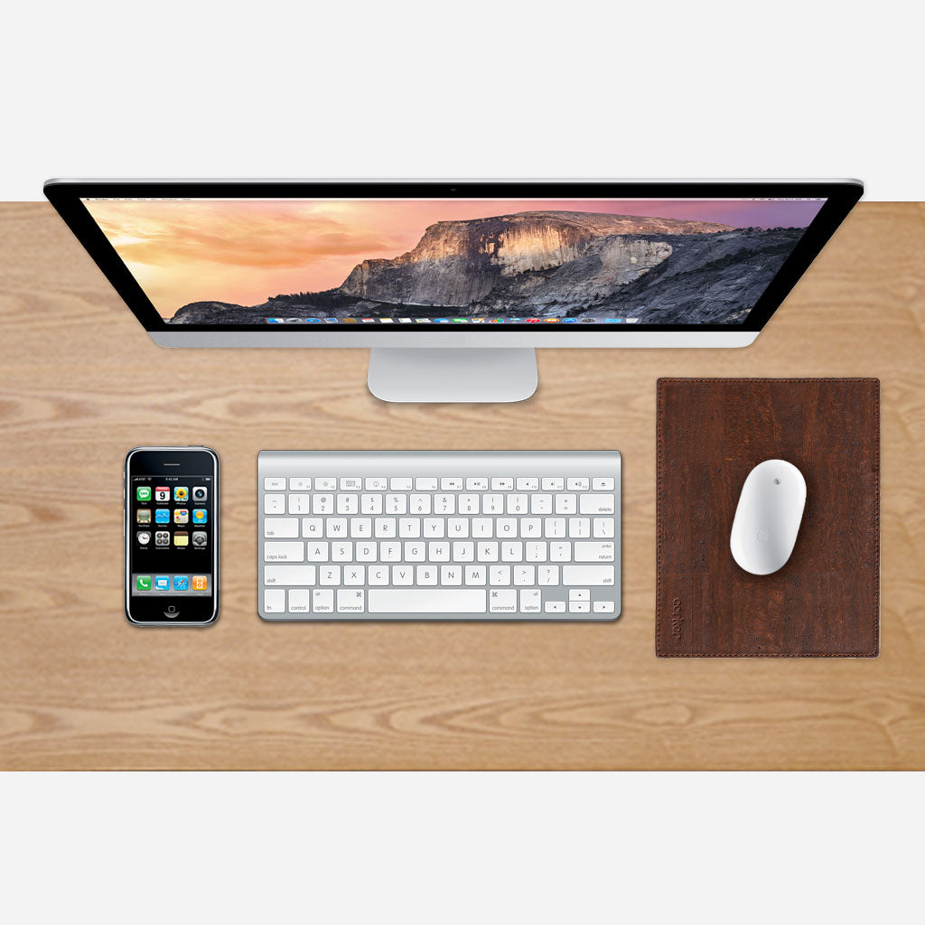 Cork Mouse Pad Brown 1