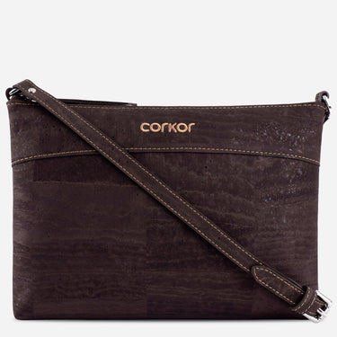 Crossbody Bag - Corkor #color_brown