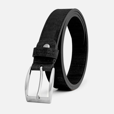 Cork_Men_Belt_Silver_buckle_Black #color_black