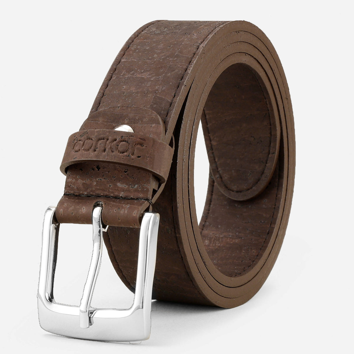 8729 Women\'s Black Cork Belt 1 1/8\