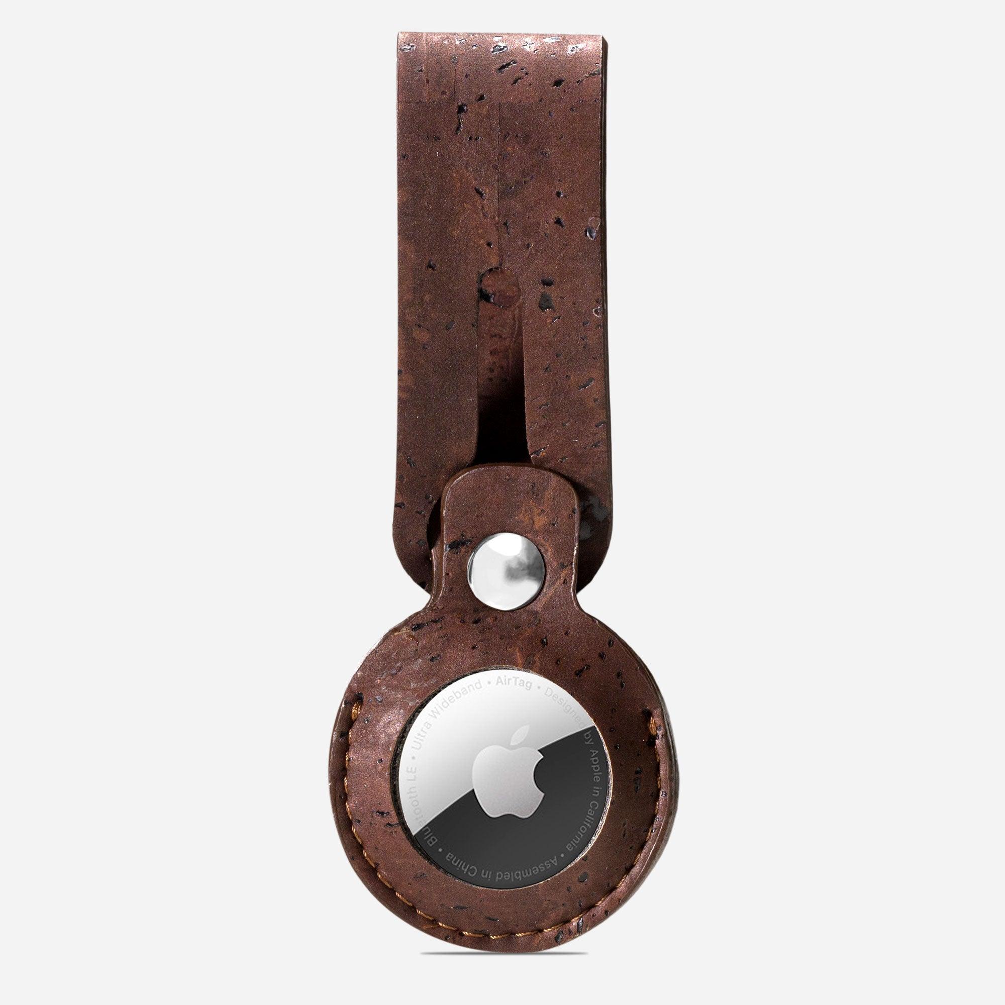 Corkor Premium Cork Airtag Loop Holder for Apple