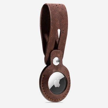 Airtag Loop Holder for Apple | Cork - Corkor #color_brown
