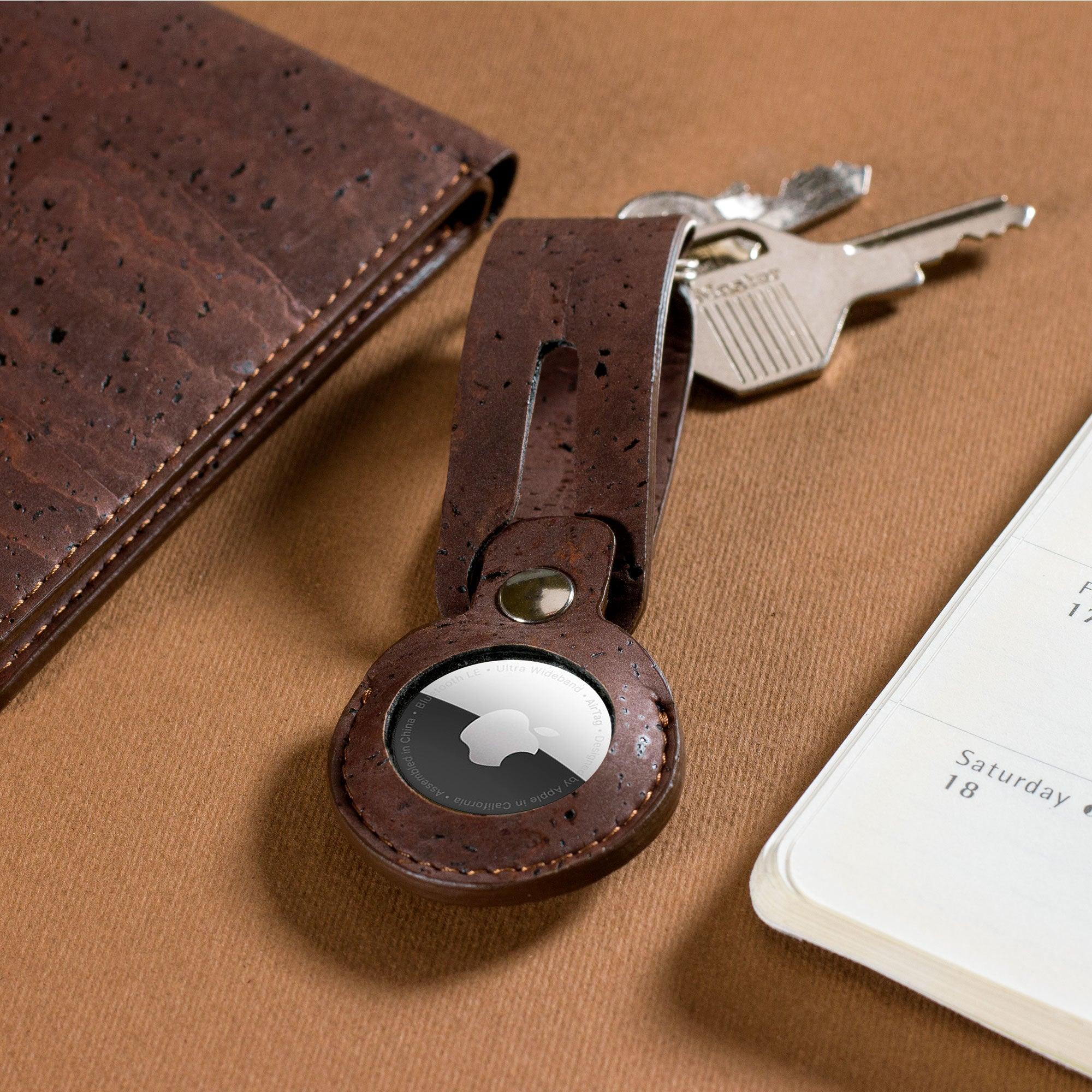 Premium Cork Airtag Loop Holder for Apple - Corkor