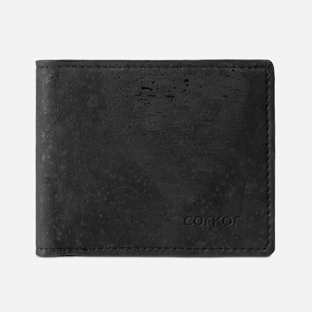 Vegan wallet store with coin pocket