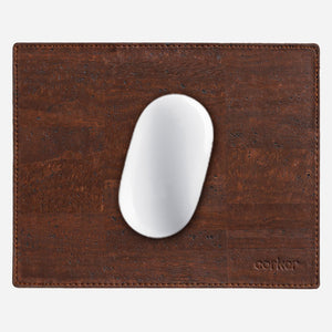 cork mouse pad Brown