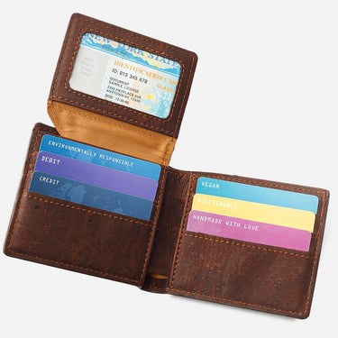 Passcase Wallet - Corkor #color_brown