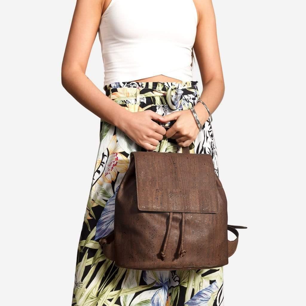 Corkor Cork Backpack for Women | Vegan, Sustainable & Stylish