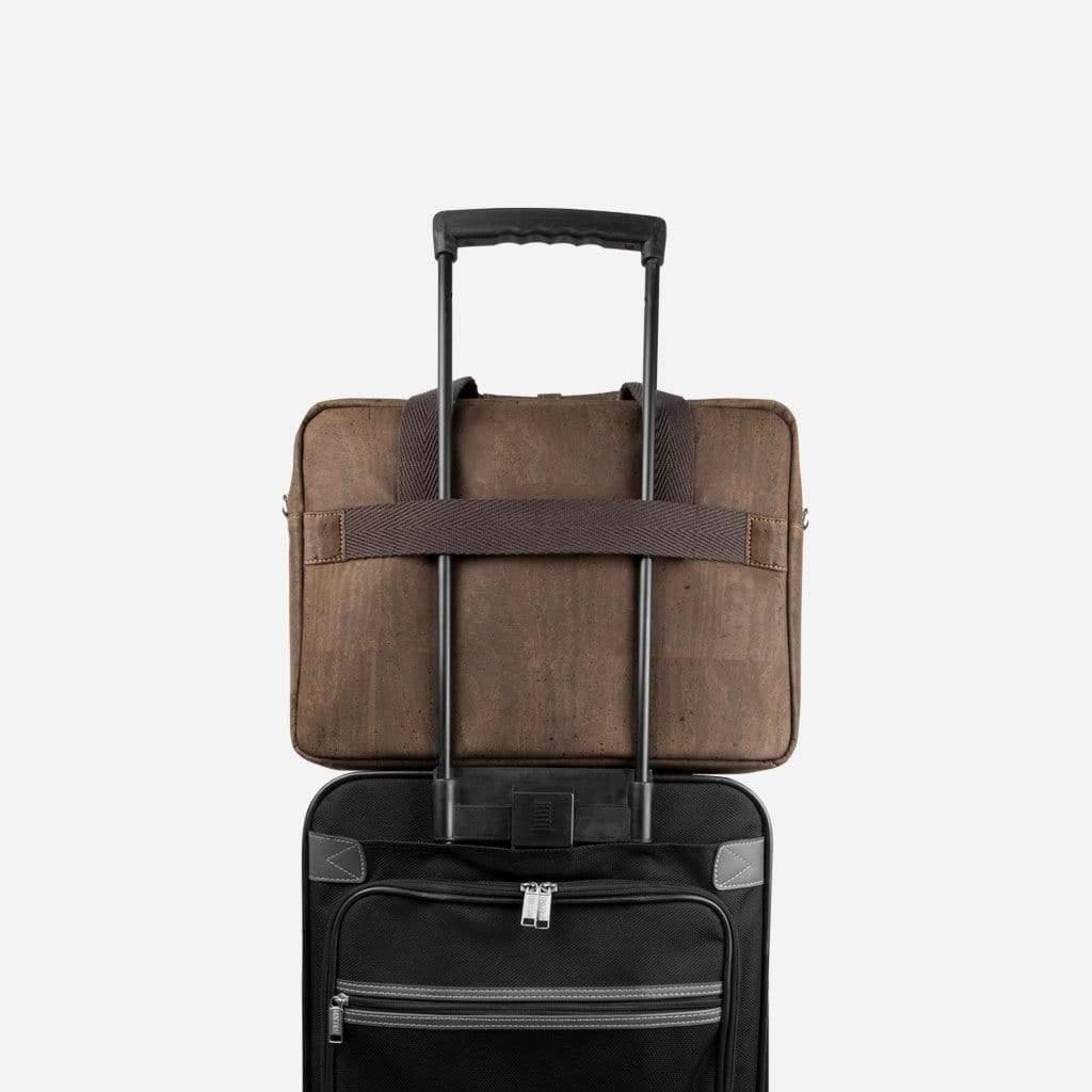 Cork Briefcase Sustainable Stylish Corkor