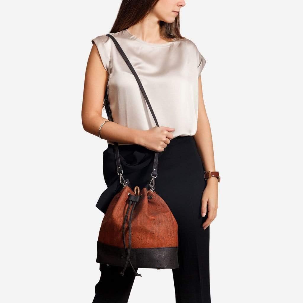 Cork discount bucket bag