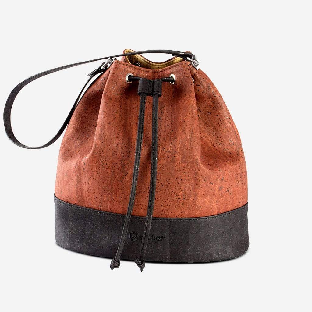 Corkor Women's Bucket Bag Trunk