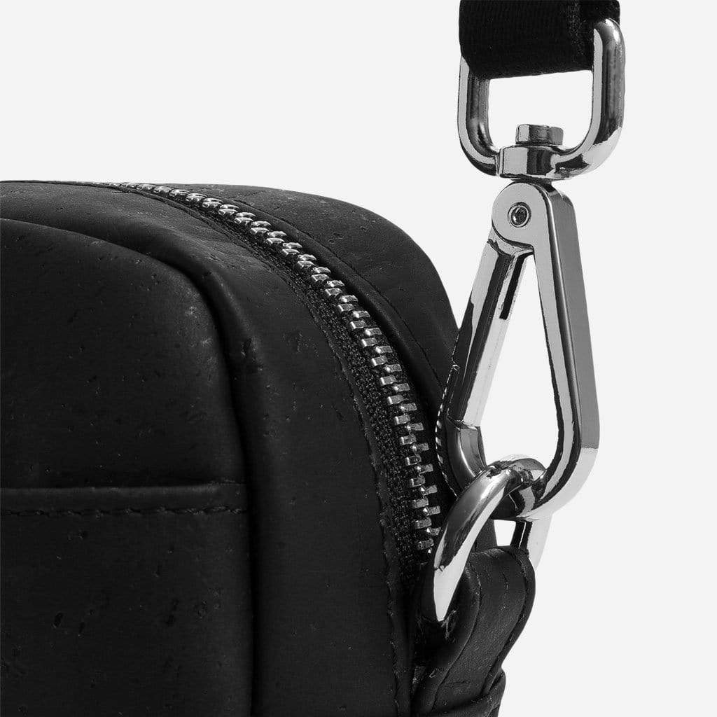 The Leather Carabiner Crossbody Sling Bag