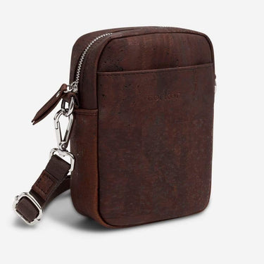 Crossbody Pouch Vertical - Corkor #color_brown