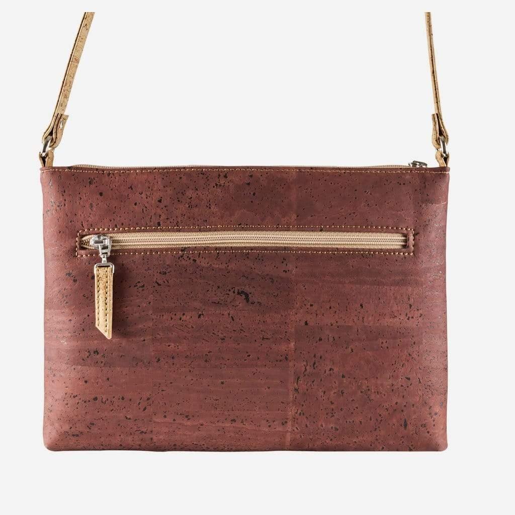 Small Crossbody Purses Brown Color, Cork Bag for Women