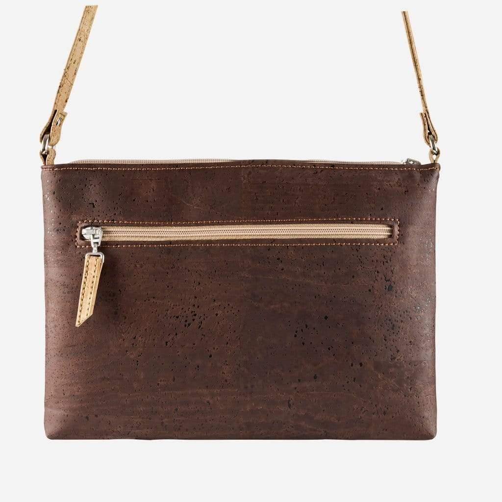 Small Crossbody Purses Brown Color, Cork Bag for Women