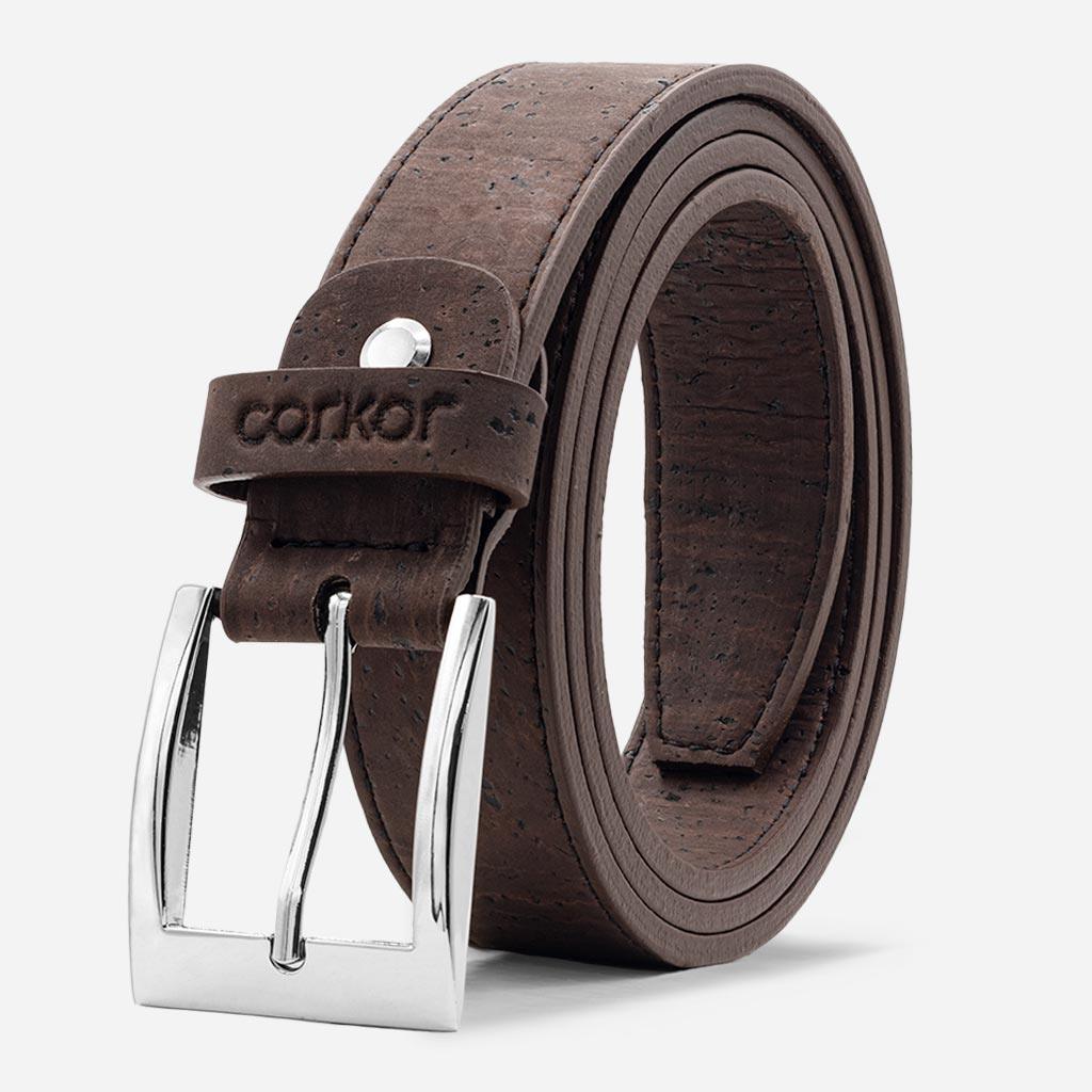 Corkor Cork Belt for Men Vegan Non Leather Handmade in Portugal