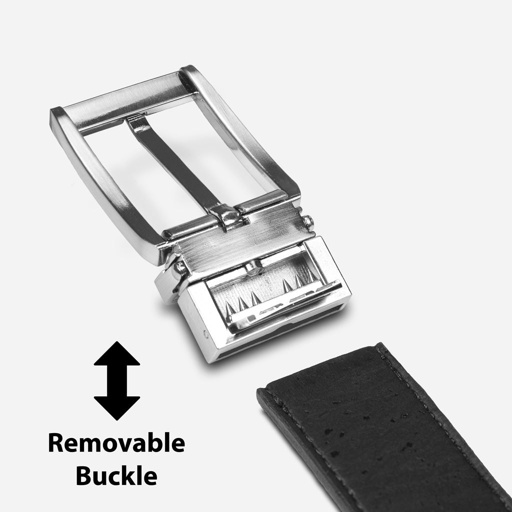 Removable buckle.
